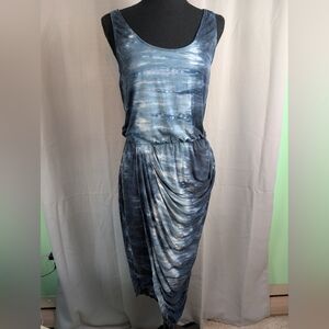Young Fabulous‎ & Broke Asymmetrical Blue Dress